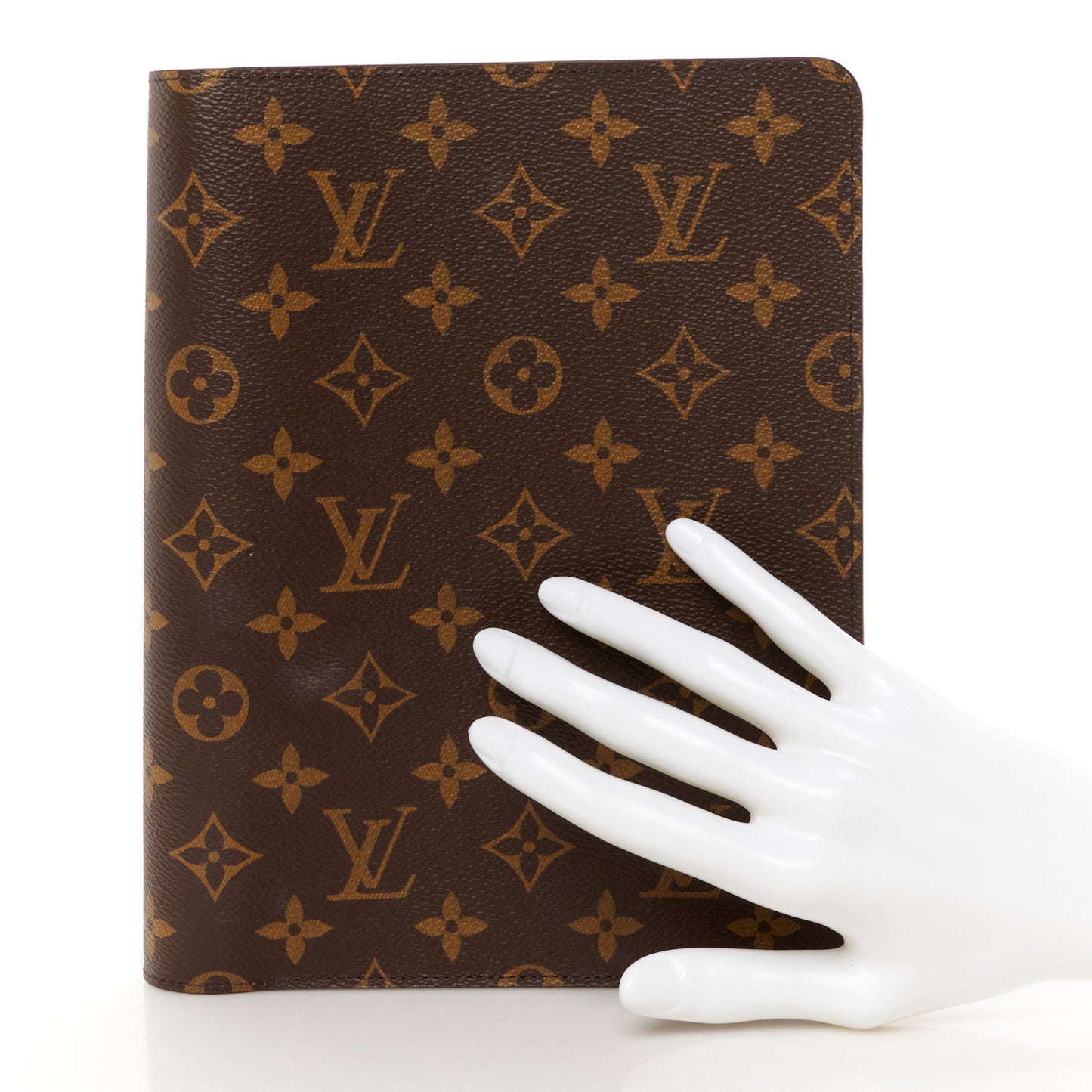 Monogram Desk Agenda Cover