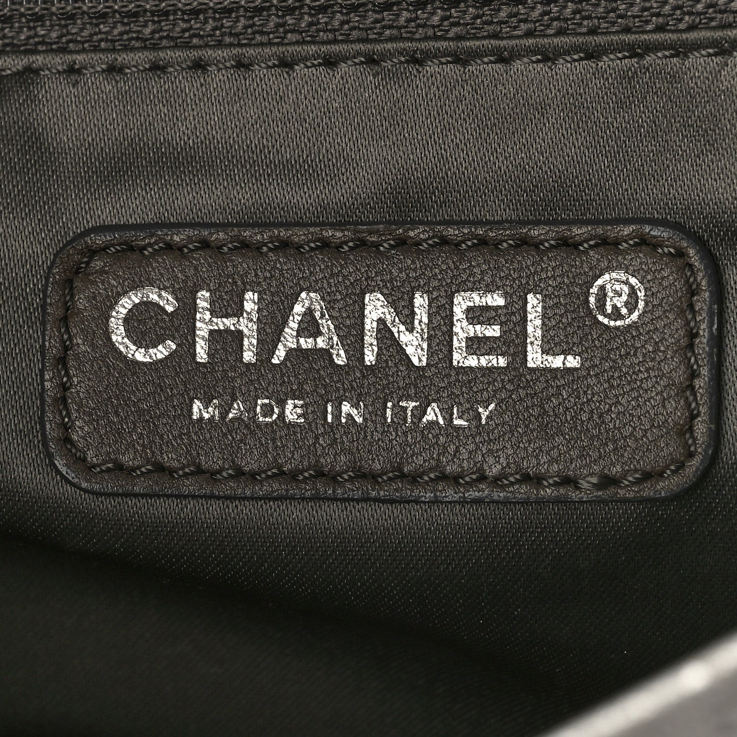 Chanel Vinyl Large Ice Cube Flap Silver 6 of 11