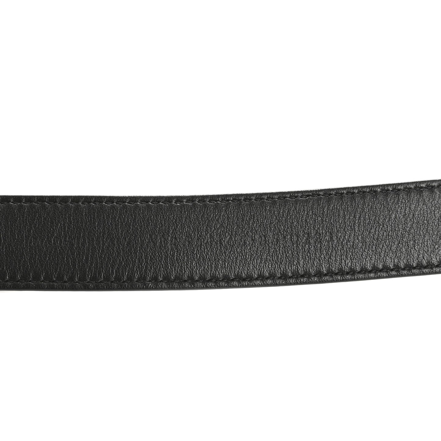 Smooth Calfskin Monogram Square Buckle Belt 85 34 Black