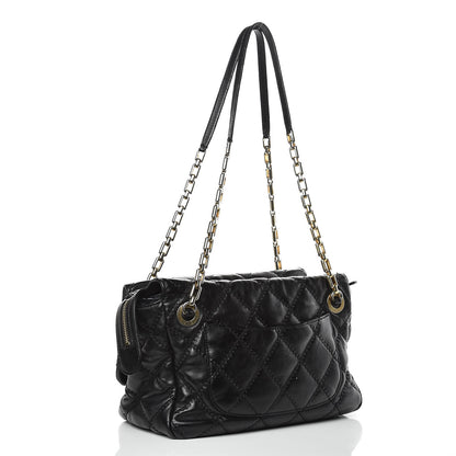 Chanel Calfskin Quilted Retro Chain Camera Case Black 3 of 16