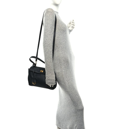 Balenciaga Natural Smooth Calfskin Small Rodeo Top Handle Handbag Black 2 of 10