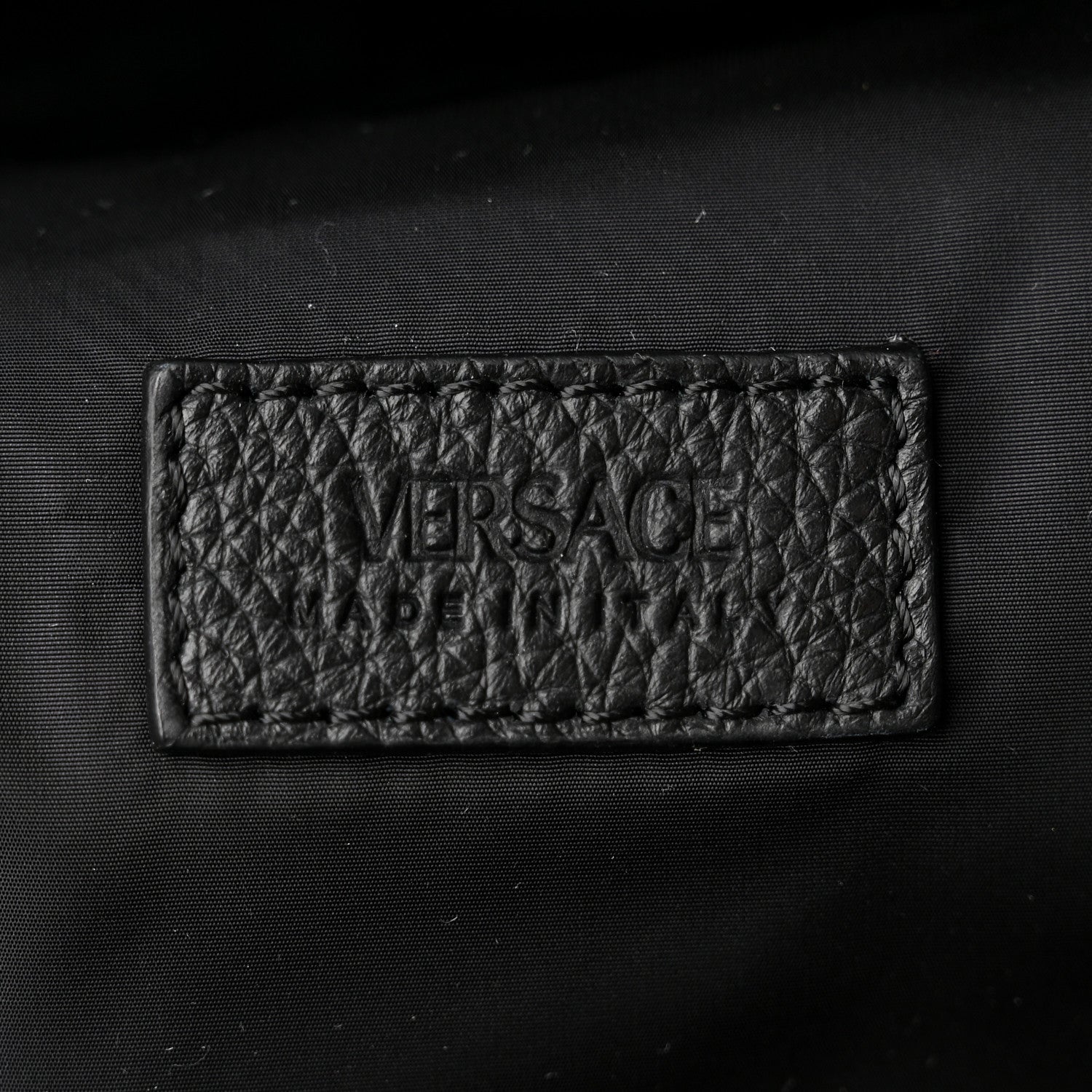 Versace Calfskin Medusa Backpack Black 6 of 9