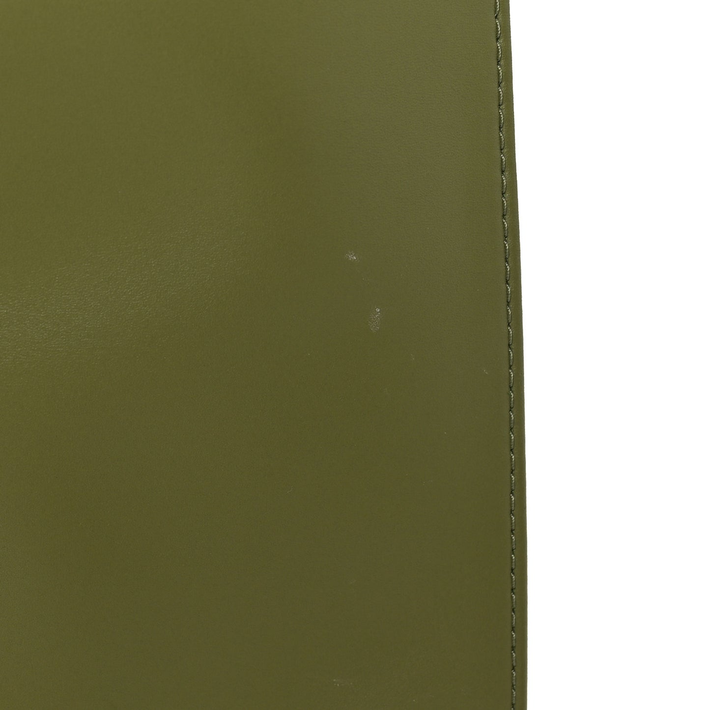 Vegan Leather Medium Shopping Bag Drab