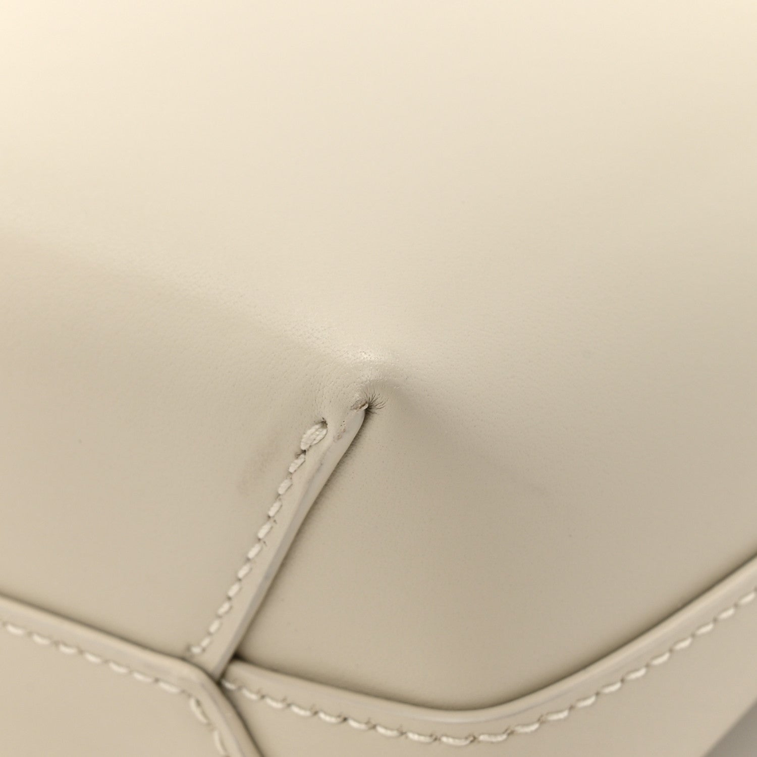 Saint Laurent Calfskin Mini Toy Shopping Tote Crema Soft 11 of 13
