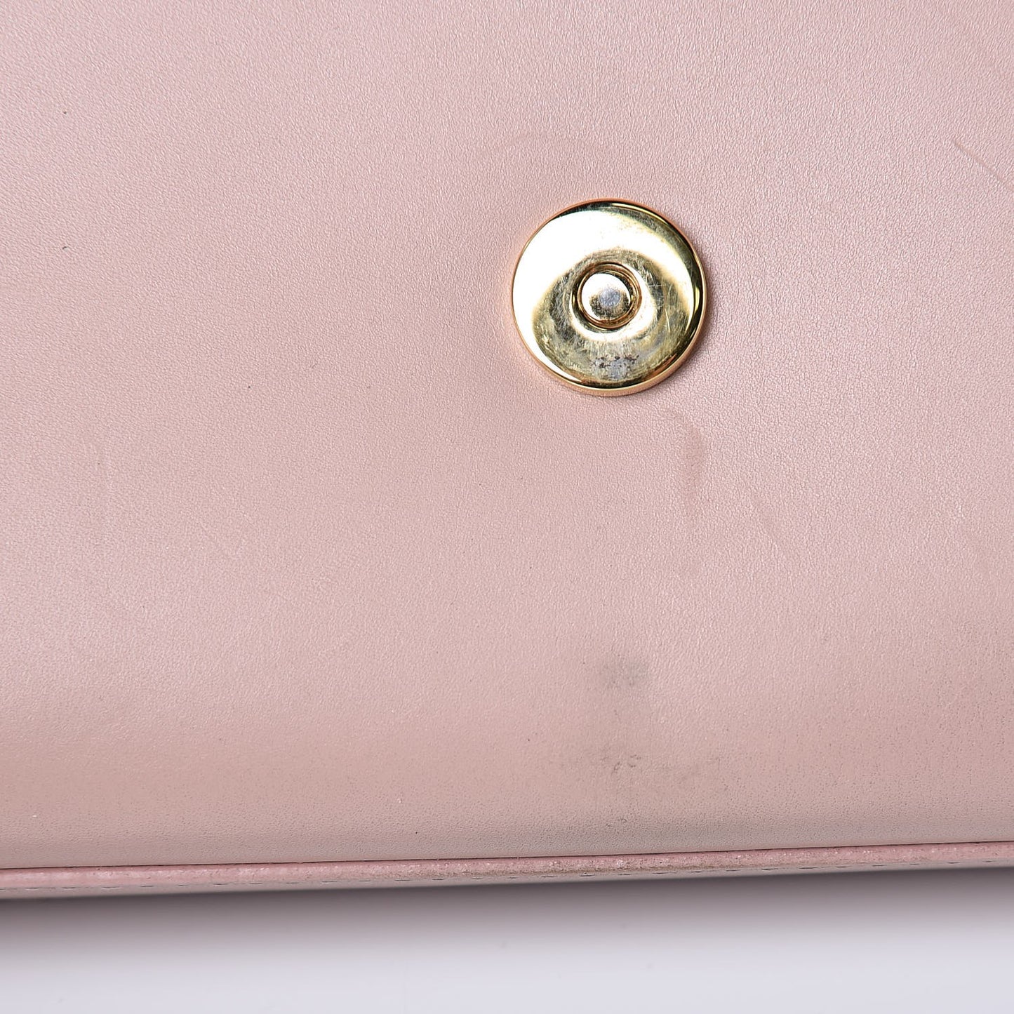Calfskin Classic Monogram Tassel Clutch Pale Blush