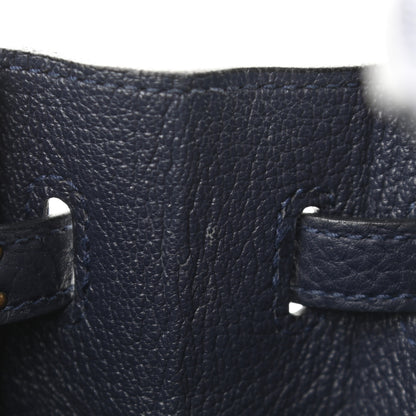Hermes Togo Birkin 25 Bleu Nuit 12 of 13