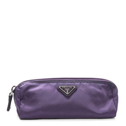 Prada Nylon Vela Cosmetic Pouch Viola 1 of 8
