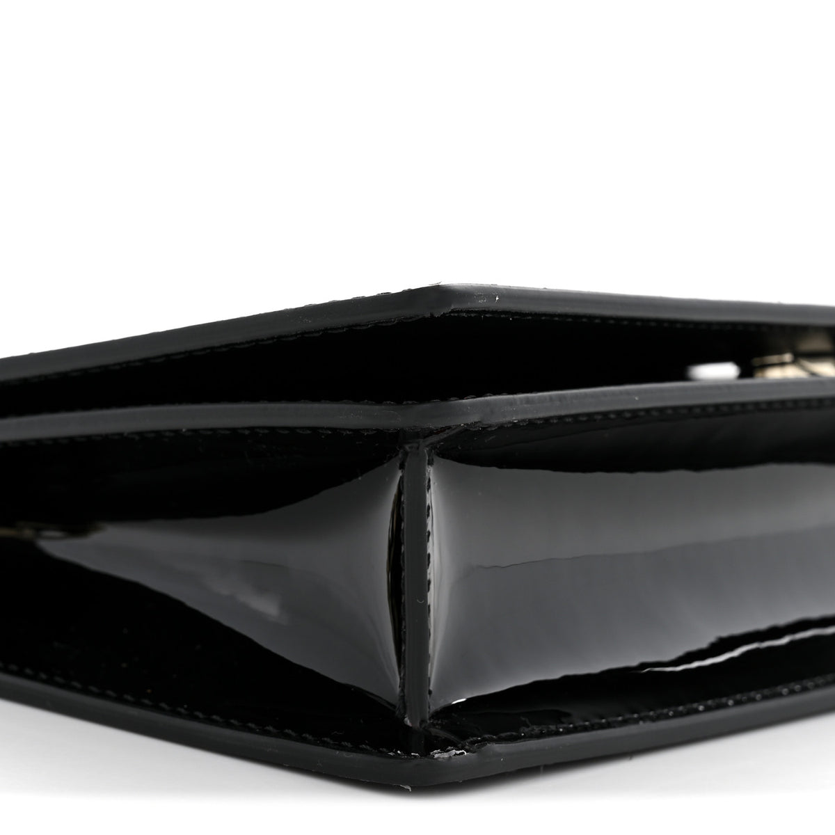 Christian Louboutin Patent Bettina Clutch Black 8 of 10