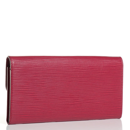 Louis Vuitton Epi Emilie Wallet Fuchsia 3 of 7