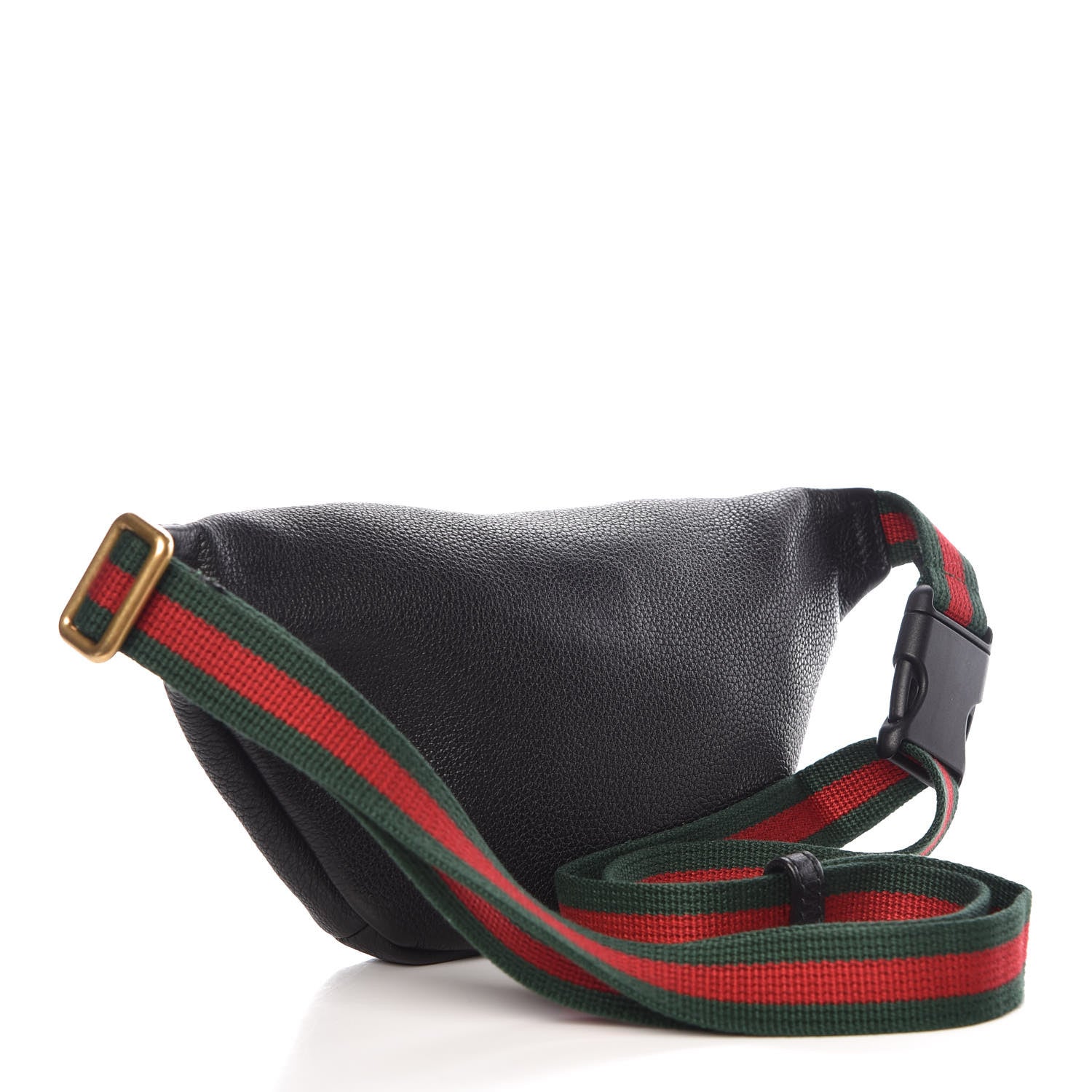 Gucci Grained Calfskin Small Logo Belt Bag Black 3 of 10