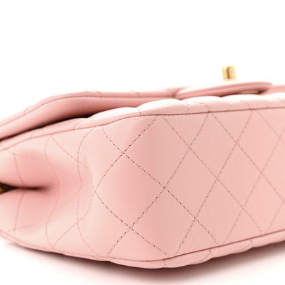 Chanel Lambskin Quilted Small Sweet Camellia Flap Light Pink 9 of 10