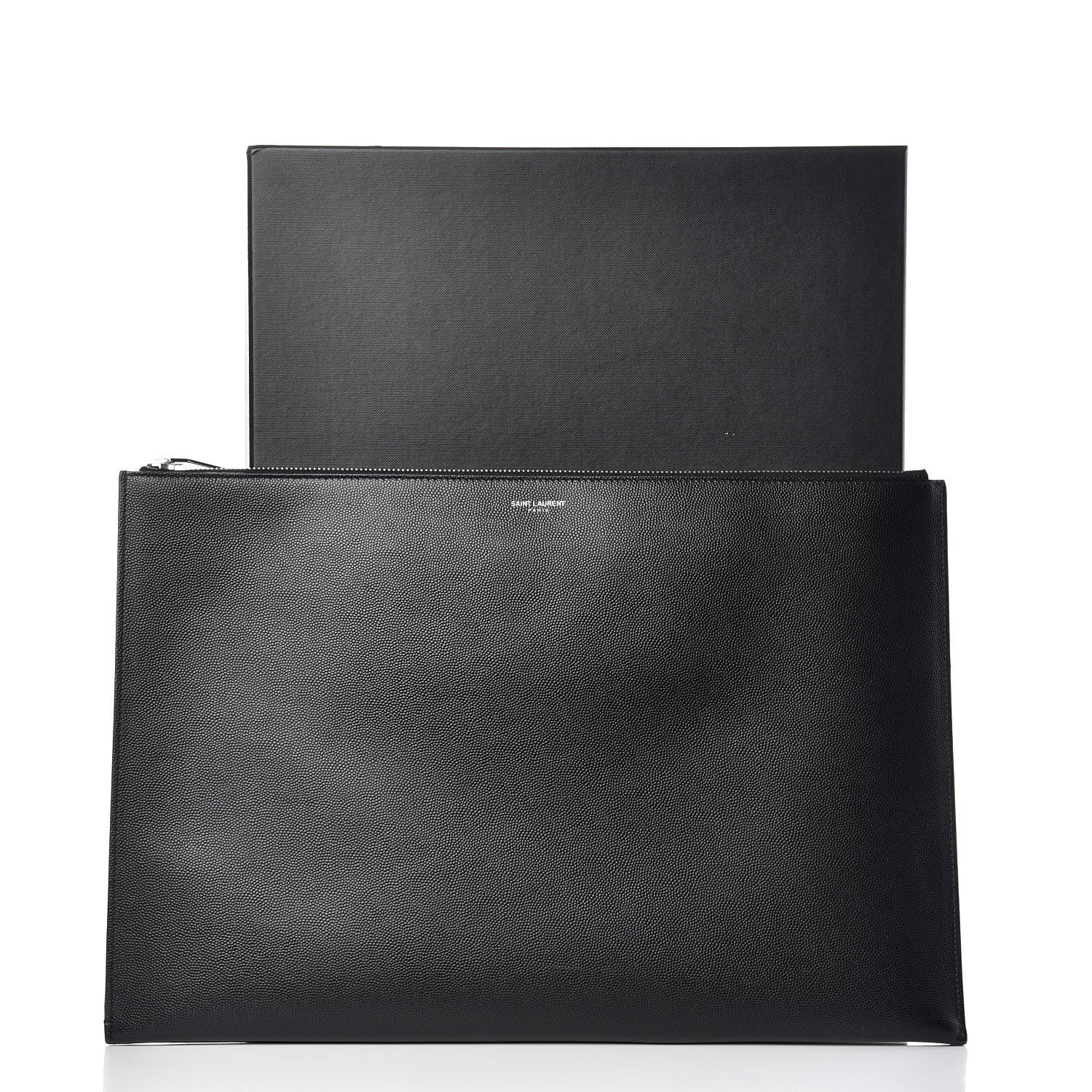 Saint Laurent Grain De Poudre Document Holder Black 9 of 10