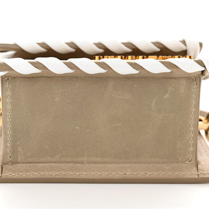 Jacquemus Calfskin Le Chiquito Whipstitch Beige 13 of 13