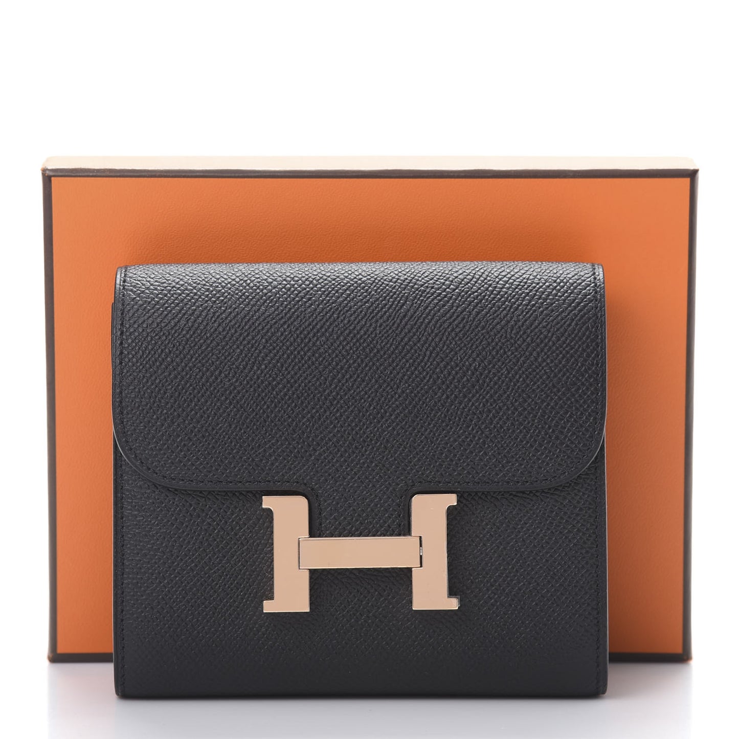 Epsom Constance Compact Passant Wallet Black