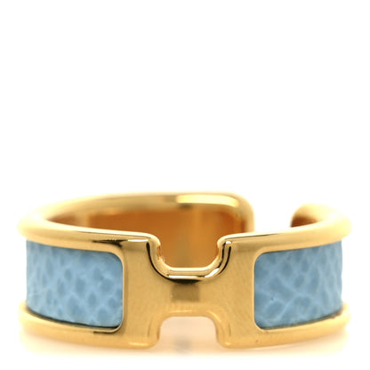 Hermes Epsom Olympe Ear Cuff GM Celeste 1 of 5