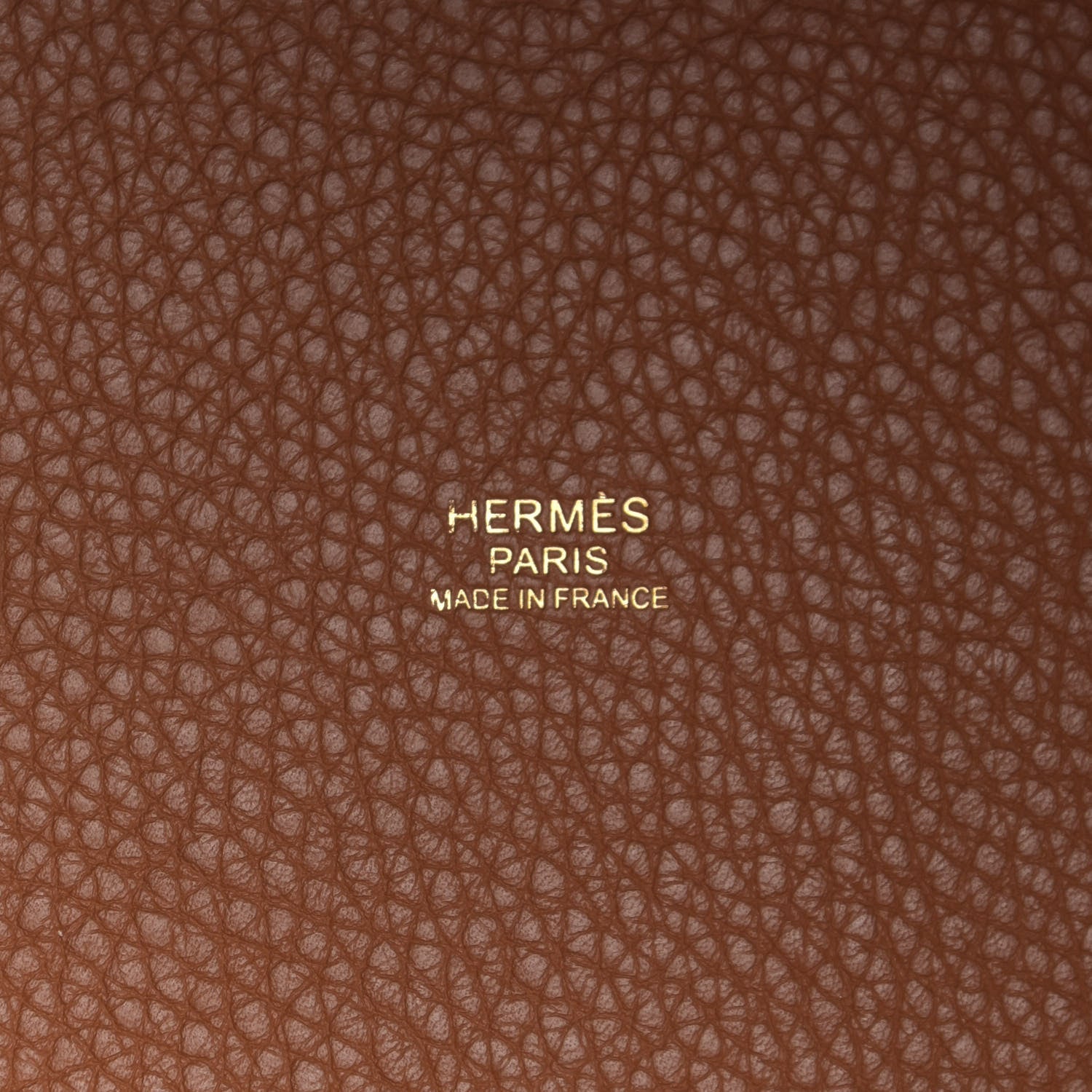 Hermes Taurillon Clemence Picotin Lock 22 MM Gold 6 of 9
