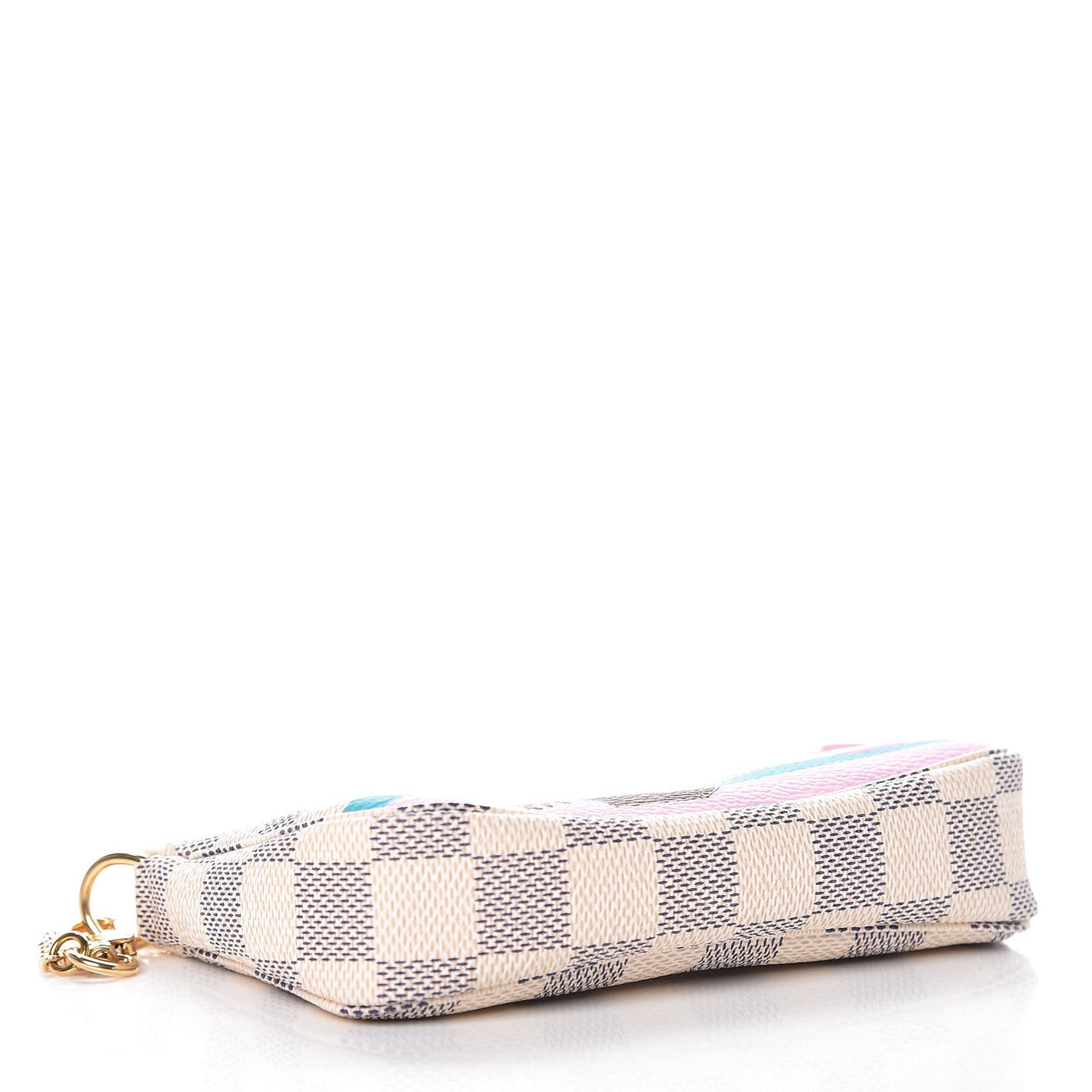 Damier Azur 2016 Christmas Animation Mini Pochette Accessories