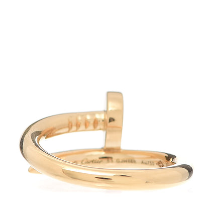Cartier 18K Yellow Gold Juste Un Clou Ring 53 6.25 3 of 6