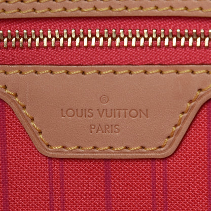 Louis Vuitton Damier Azur Delightful MM Pink 7 of 9