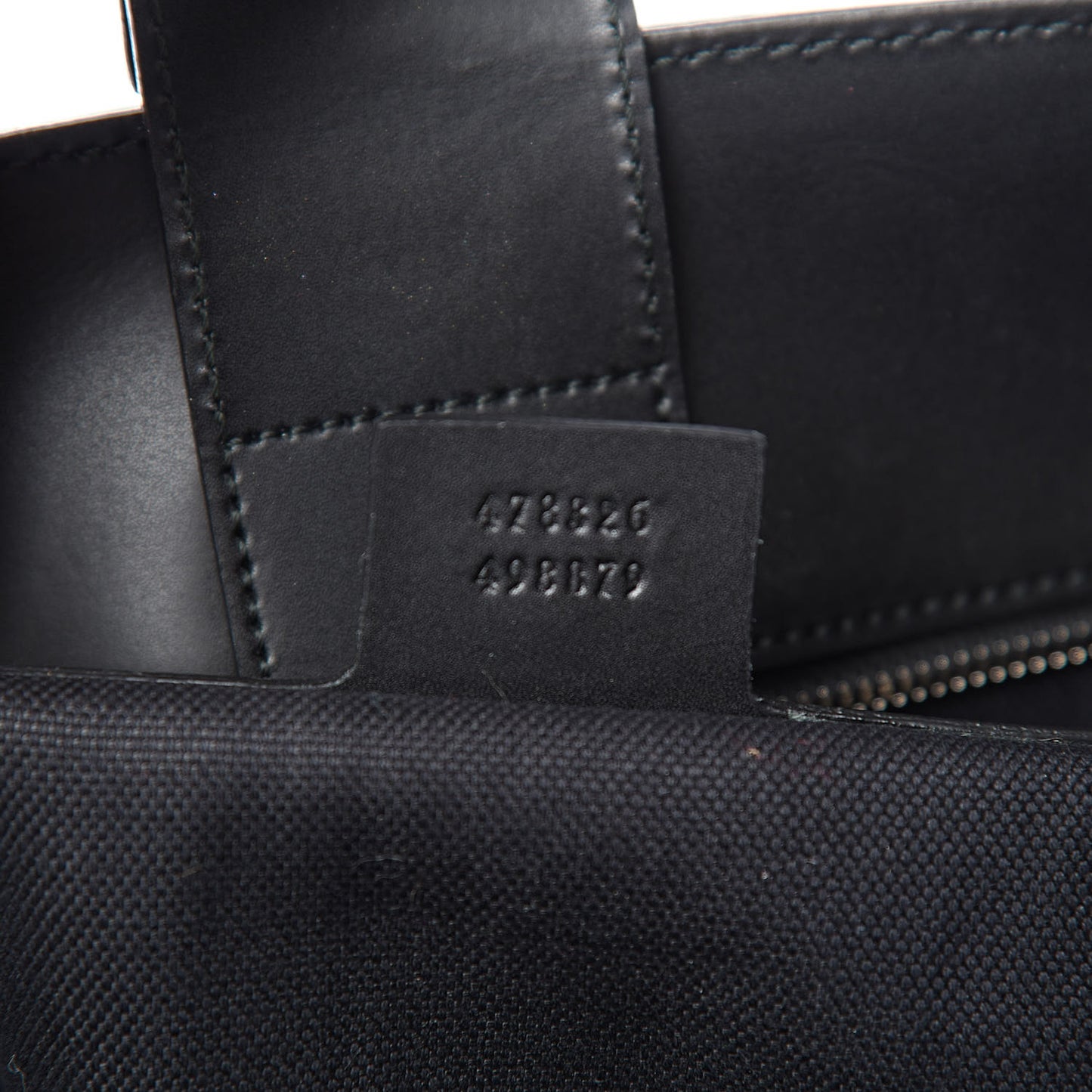 GG Supreme Monogram Web Angry Cat Embroidered Vertical Tote Black Grey
