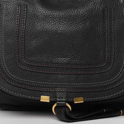 Chloe Calfskin Medium Marcie Satchel Black 10 of 12
