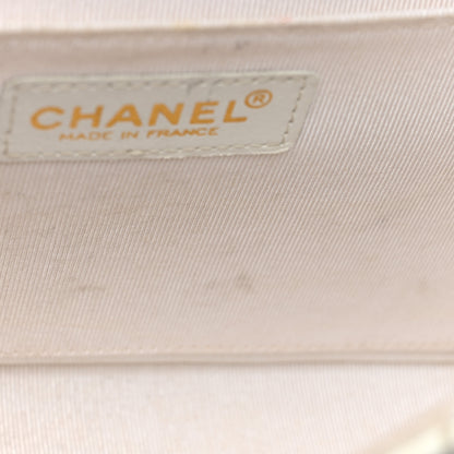 Chanel Calfskin Quilted Medium Wild Stitch Flap White 12 of 19