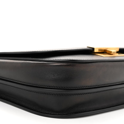 Saint Laurent Calfskin Betty Messenger Black 9 of 11