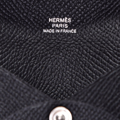Hermes Epsom Bastia Coin Purse Black 6 of 8