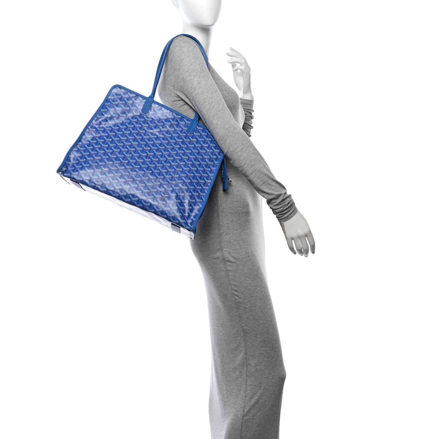 Goyardine Sac Hardy Pet Carrier PM Sky Blue