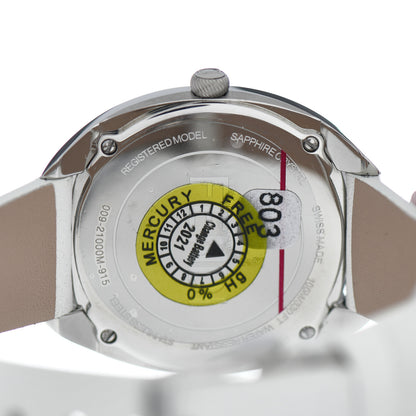 Fendi Stainless Steel Calfskin 34mm Momento Flower Quartz Watch 4 of 5