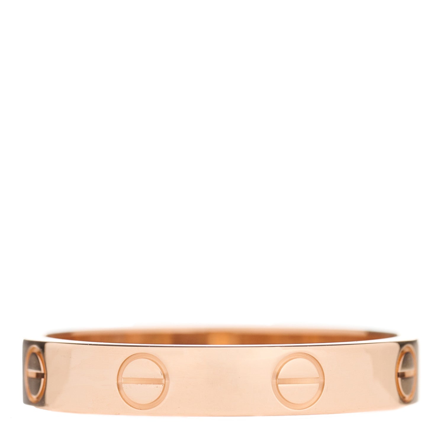 Cartier 18K Pink Gold 3.5mm LOVE Wedding Band Ring 58 8.25 2 of 3