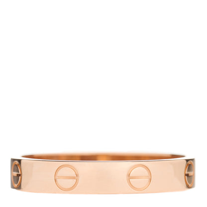 Cartier 18K Pink Gold 3.5mm LOVE Wedding Band Ring 58 8.25 2 of 3