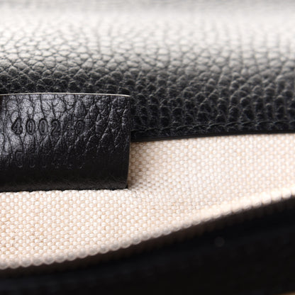 Gucci Pebbled Calfskin Small Dionysus Shoulder Bag Black 7 of 11