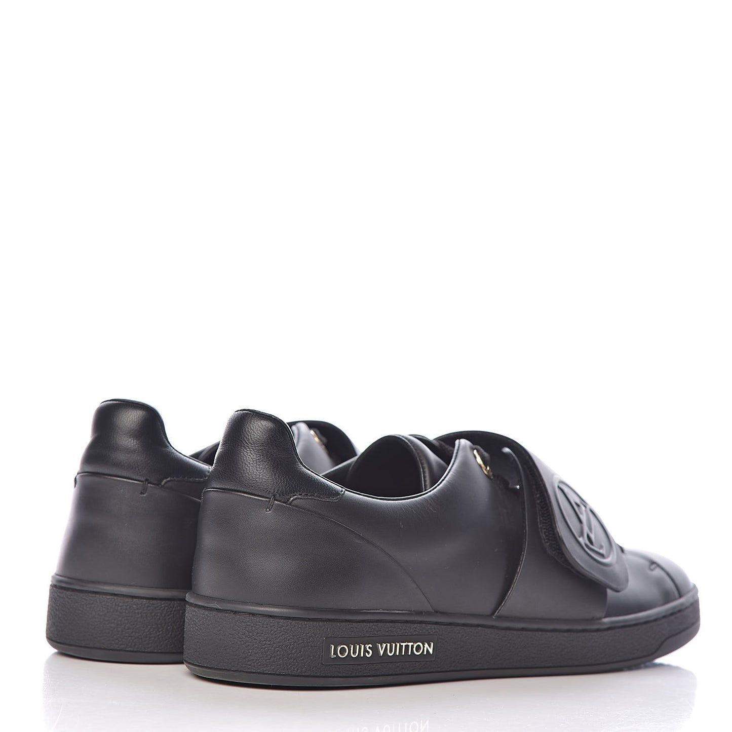 Calfskin Frontrow Sneakers 38 Black