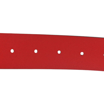Gucci Selleria Calfskin Mens Interlocking G 37mm Belt 90 36 Rosso 3 of 6