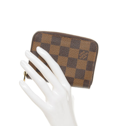 Louis Vuitton Damier Ebene Zippy Coin Purse 2 of 7