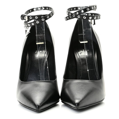 Louis Vuitton Calfskin Call Back Pumps 39.5 Black 2 of 11