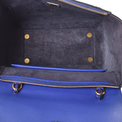 Celine Grained Calfskin Mini Belt Bag Indigo 5 of 17