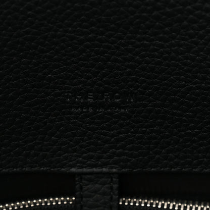 The Row Matte Grained Calfskin EW Margaux Black 6 of 9
