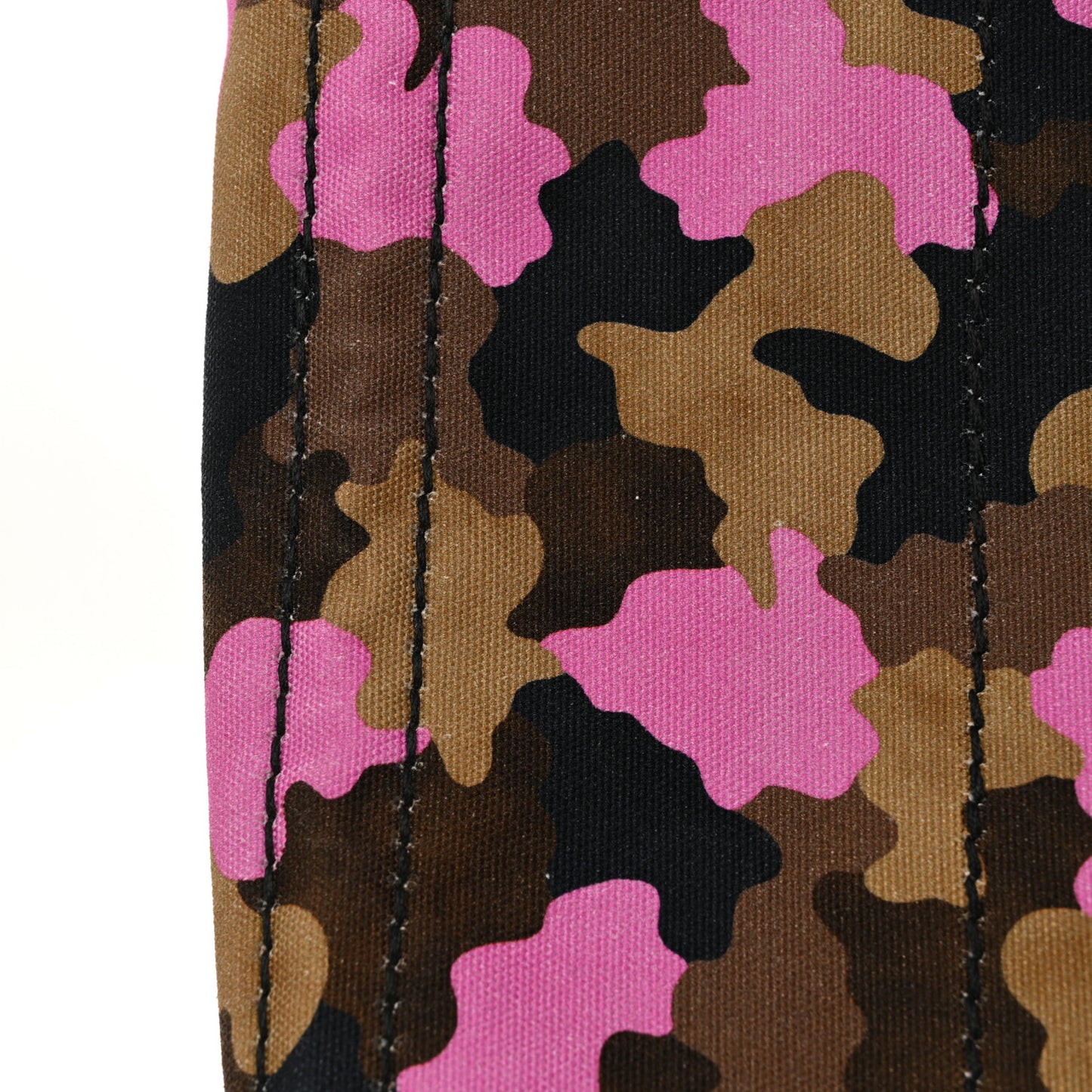 Canapa Camouflage Tote  Pink Brown