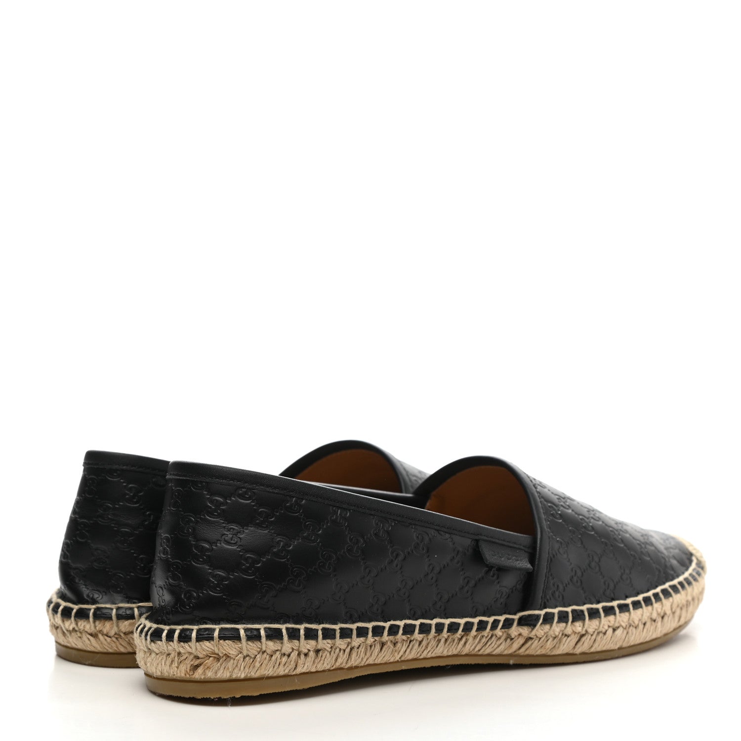 Gucci Microguccissima Signature Espadrilles 38 Black 4 of 9