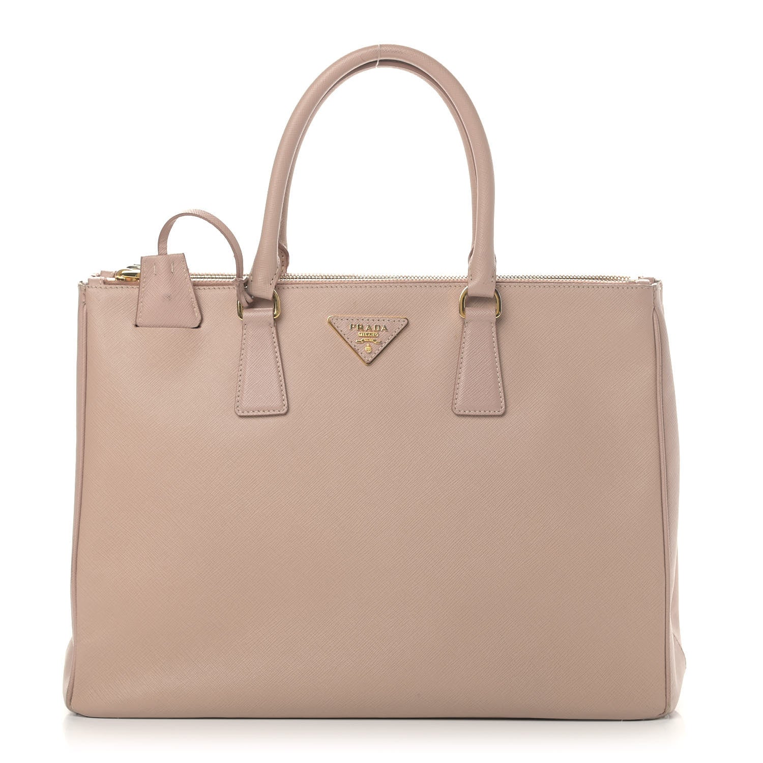 Prada Saffiano Large Galleria Double Zip Tote Cammeo 1 of 11