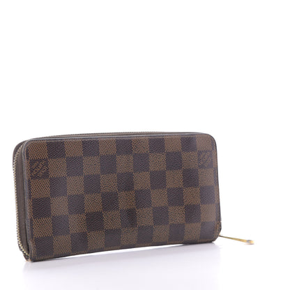 Louis Vuitton Damier Ebene Zippy Wallet 3 of 15