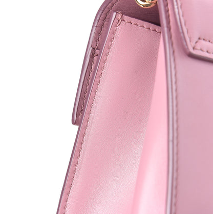 Dolce & Gabbana Calfskin Lucia Chain Shoulder Bag Pink 13 of 13