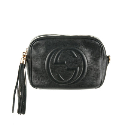 Gucci Pebbled Calfskin Small Soho Disco Bag Black 1 of 8