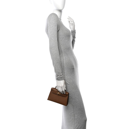 Hermes Epsom Mini Kelly Sellier 20 Alezan 3 of 11