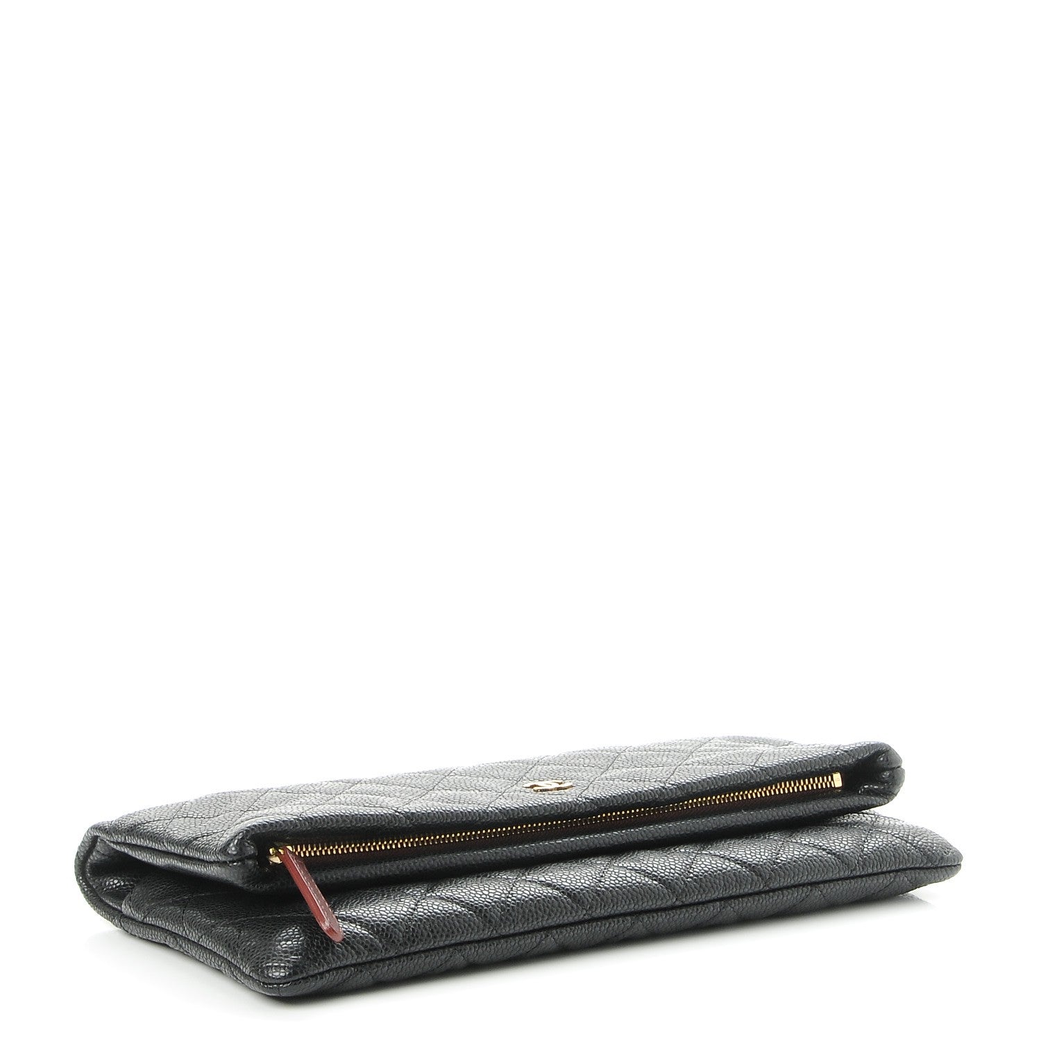 Chanel Caviar Quilted CC Beauty Clutch Black 4 of 9