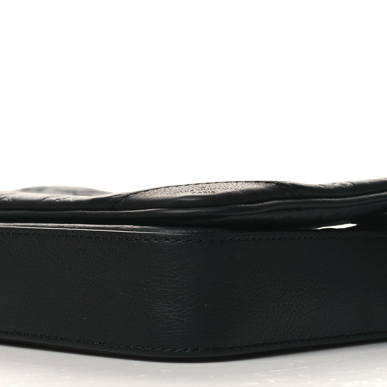 Louis Vuitton Calfskin Monogram Embossed Trio Messenger Black 12 of 13
