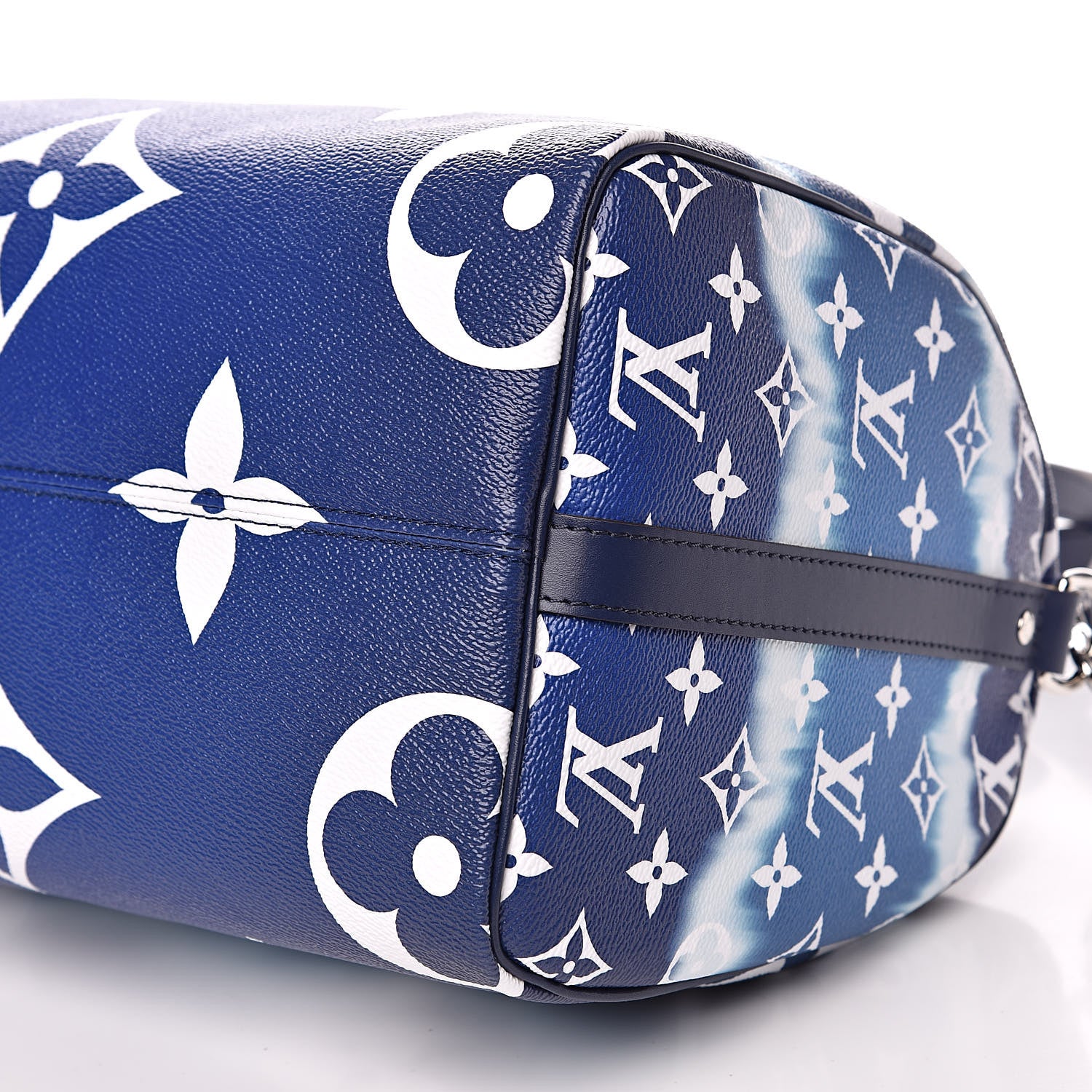 Louis Vuitton Monogram Escale Speedy Bandouliere 30 Blue 9 of 11