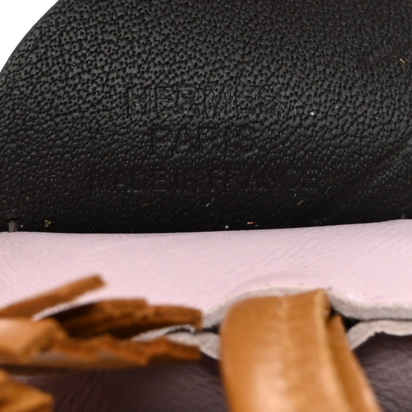 Milo Lambskin Grigri Rodeo Pegase Horse Bag Charm PM Mauve Pale Sesame Ebene